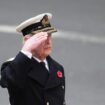 King Charles chokes back tears as he leads moving Remembrance Sunday ceremony