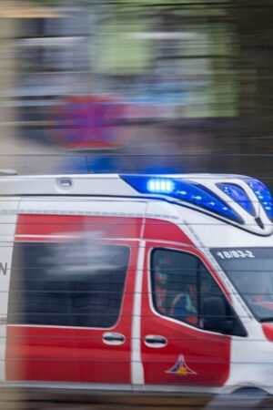 Die Verletzten wurden den Angaben zufolge per Rettungswagen in Krankenhäuser gebracht. (Symbolbild) Foto: Jens Büttner/dpa