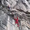 L’angoissante via ferrata « Tianti », la nouvelle attraction la plus populaire de Chine située à 1 500 m d’altitude