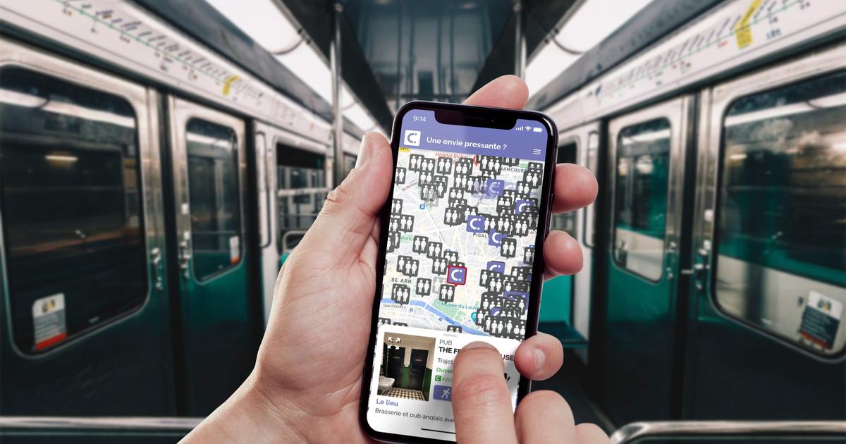«Le Waze des toilettes» : ICI Toilettes, l’appli qui recense les WC mis à disposition gratuitement par les commerçants