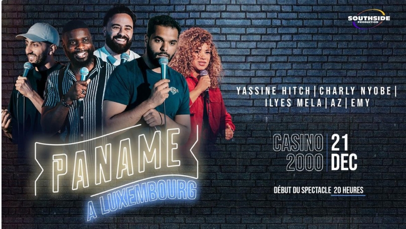 Le mois prochain: Le Paname Comedy Club débarque au Luxembourg