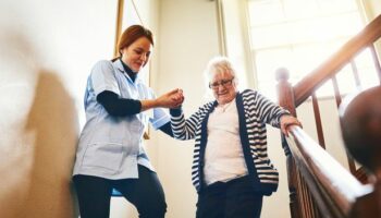 Lesser-known sign of dementia could appear on the stairs - what to look for