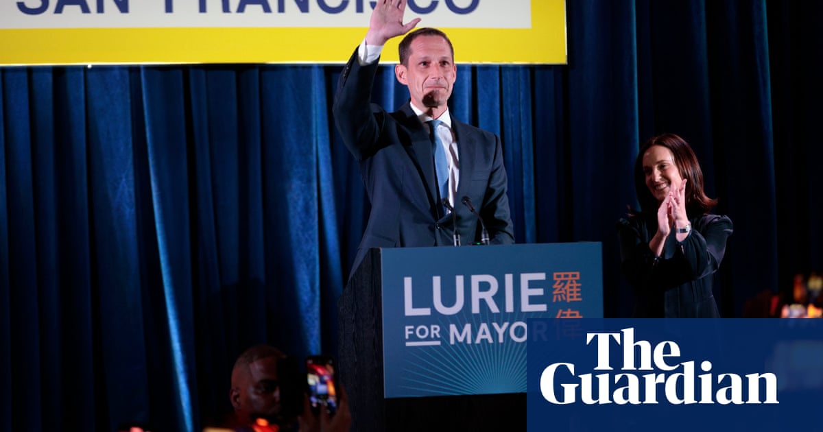 Levi Strauss heir Daniel Lurie elected mayor of San Francisco