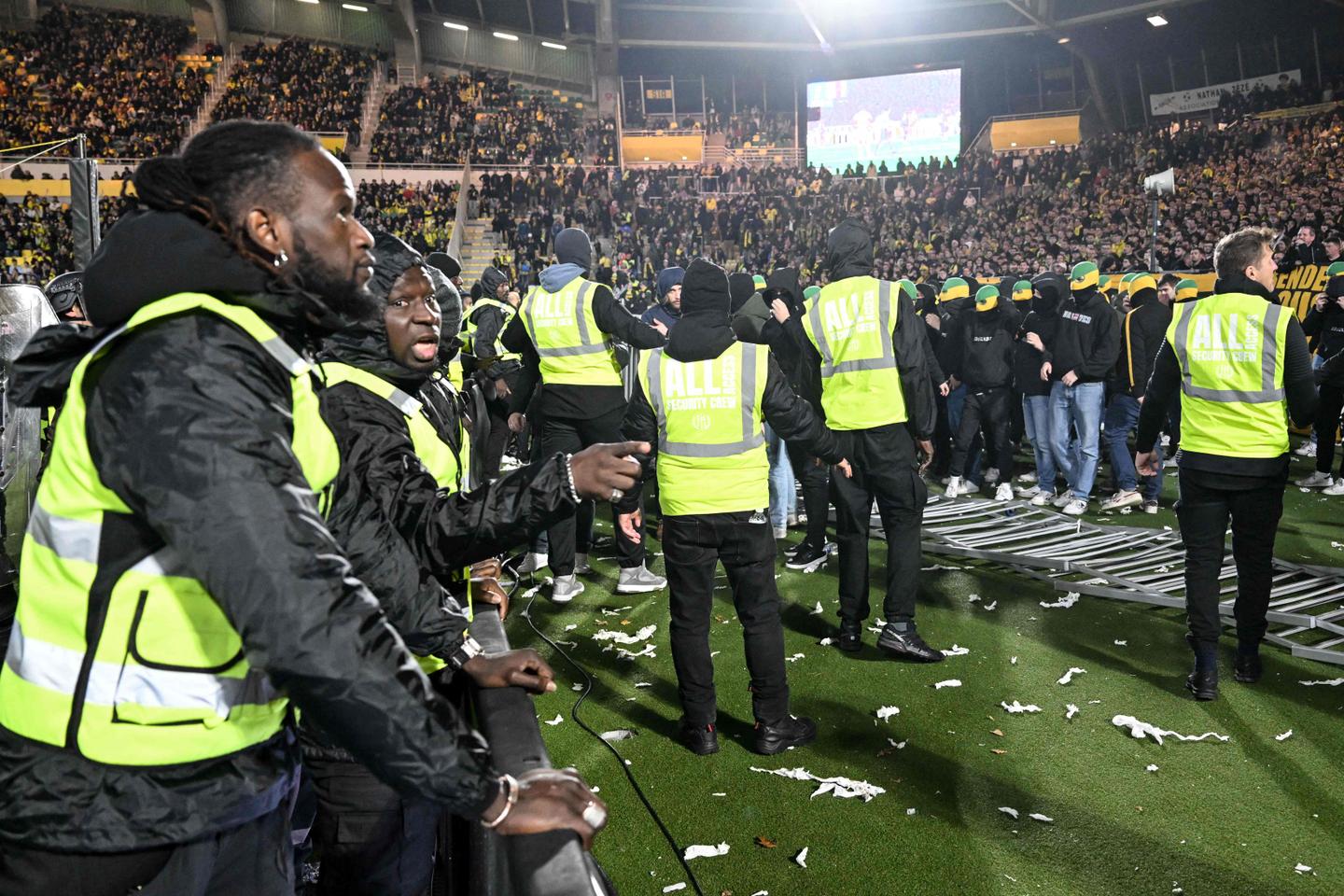 Ligue 1 : Nantes-Le Havre interrompu une demi-heure en fin de rencontre