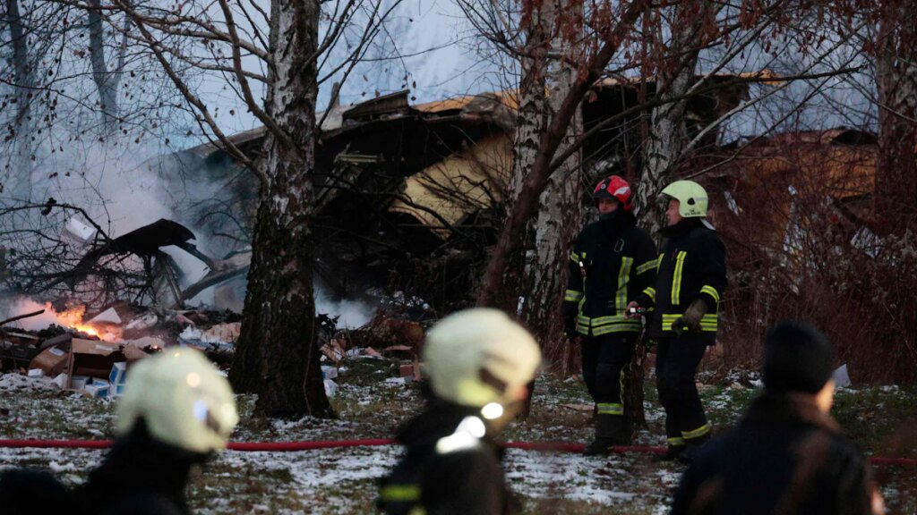 Litauen: DHL-Frachtflieger aus Leipzig stürzt bei Vilnius ab