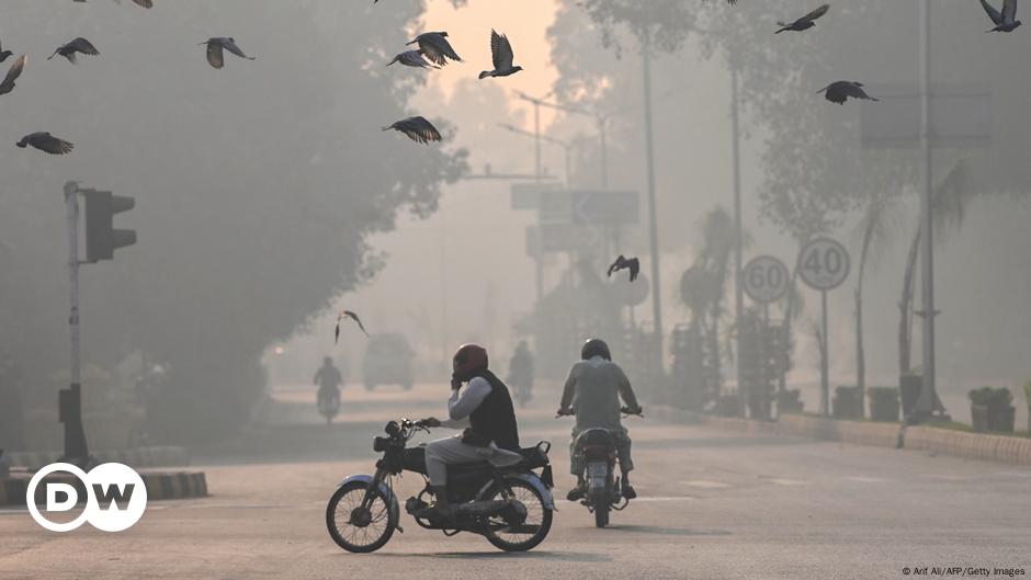 Luftverschmutzung in Lahore auf Extremwert