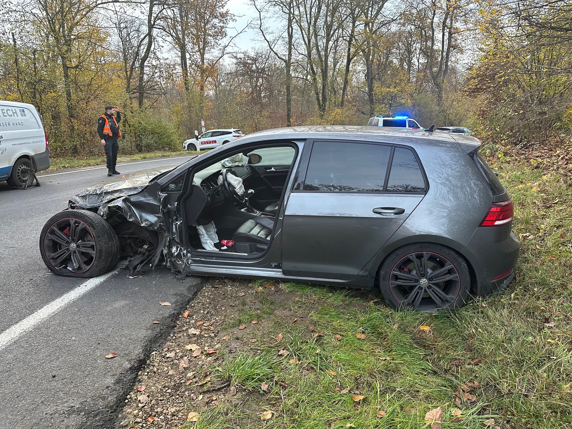 Luxembourg : Sept blessés transportés aux urgences