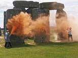 Man, 35, becomes third person charged with damaging ancient monument after Just Stop Oil orange paint protest at Stonehenge