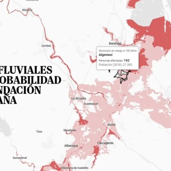 Mapa interactivo: cómo puedo saber si mi casa está en una zona inundable