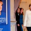 Merkel defends controversial decisions at book launch