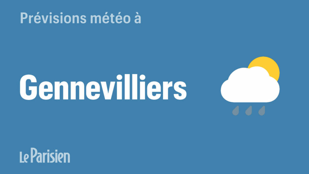 Météo à Gennevilliers