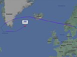 Miami-bound flight crosses Atlantic but then turns around at the Canadian border and begins to return to Europe