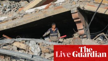 Middle East crisis live: 30 reported killed by Israeli airstrikes on Gaza as IDF orders more Palestinians to flee their homes