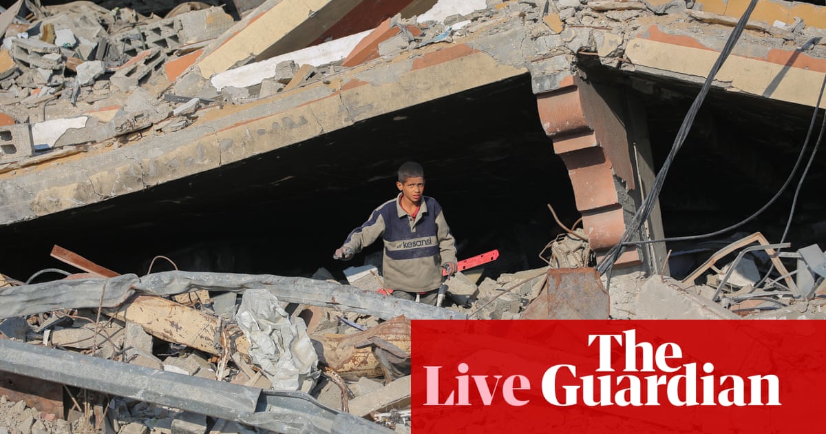 Middle East crisis live: 30 reported killed by Israeli airstrikes on Gaza as IDF orders more Palestinians to flee their homes