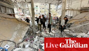 Middle East crisis live: Hamas ‘ready’ for Gaza ceasefire, says senior official