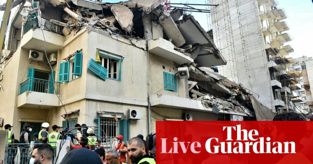 Middle East crisis live: Israel strike kills Hezbollah lead spokesperson in Beirut