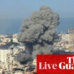 Middle East crisis live: Israel strikes Beirut after evacuation call