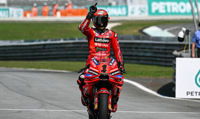 MotoGP: Francesco Bagnaia remporte le GP de Malaisie, devant Jorge Martin