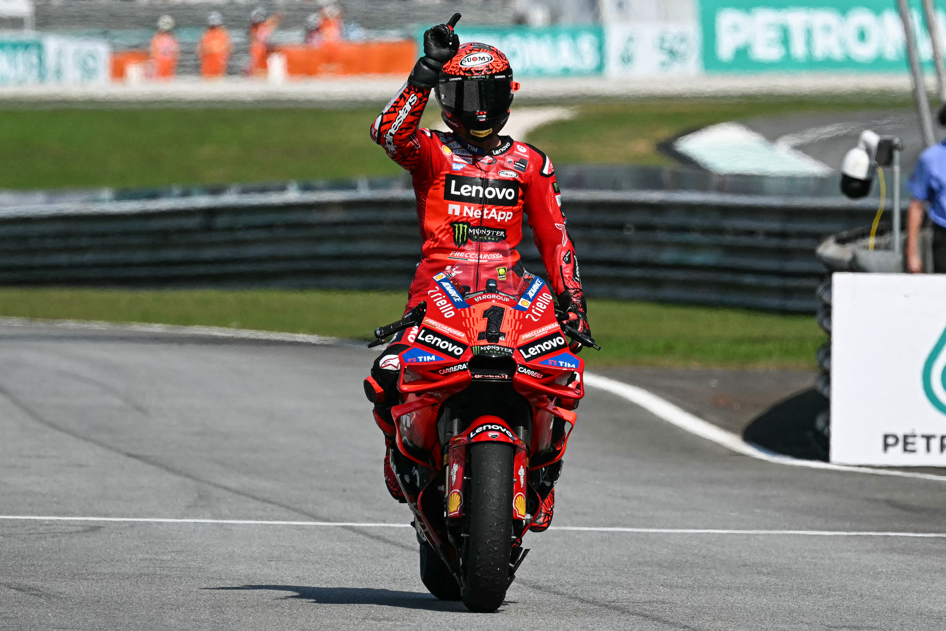 MotoGP: Francesco Bagnaia remporte le GP de Malaisie, devant Jorge Martin