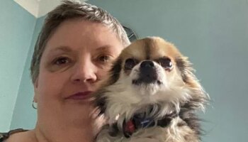 Mum saves tiny dog that had only ever been fed Chinese takeaways