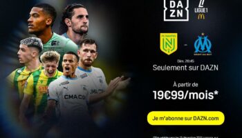 Nantes - OM : à quelle heure et sur quelle chaîne regarder le match en direct ?