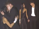 Nicole Scherzinger passionately kisses co-star Tom Francis in steamy moment during their Sunset Boulevard performance after 'working with intimacy coach for sex scenes'