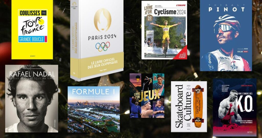 Noël : la sélection des livres de sport qu’il faut glisser sous le sapin