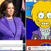 One prediction the Simpsons did NOT get right: Kamala's election victory over Trump did not come to pass 