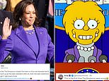 One prediction the Simpsons did NOT get right: Kamala's election victory over Trump did not come to pass 