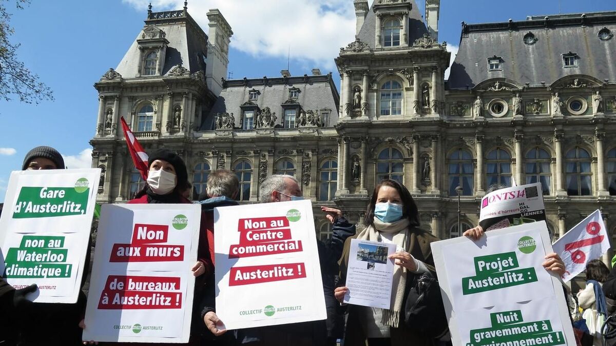 Paris : la fronde contre la nouvelle gare d’Austerlitz s’amplifie