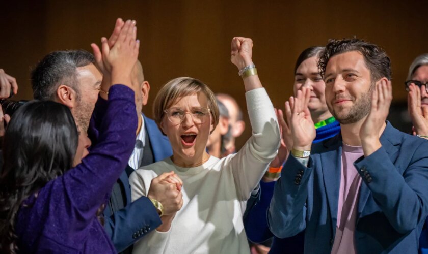 Parteitag: Grüne wählen Brantner und Banaszak zu neuen Parteichefs