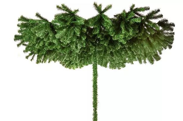 People left asking 'what on earth' as 8ft £157 umbrella Xmas tree goes on sale