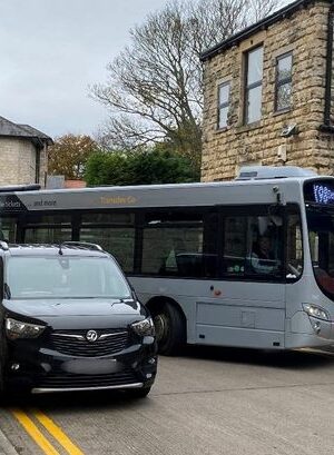 'Perfectly legal' parked cars block buses from leaving station and drivers are fuming