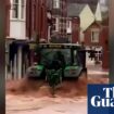 Police investigate tractor that created ‘devastating’ wave in flooded UK town