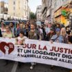 Procès de la rue d’Aubagne : des Marseillais réclament « justice et un logement digne »