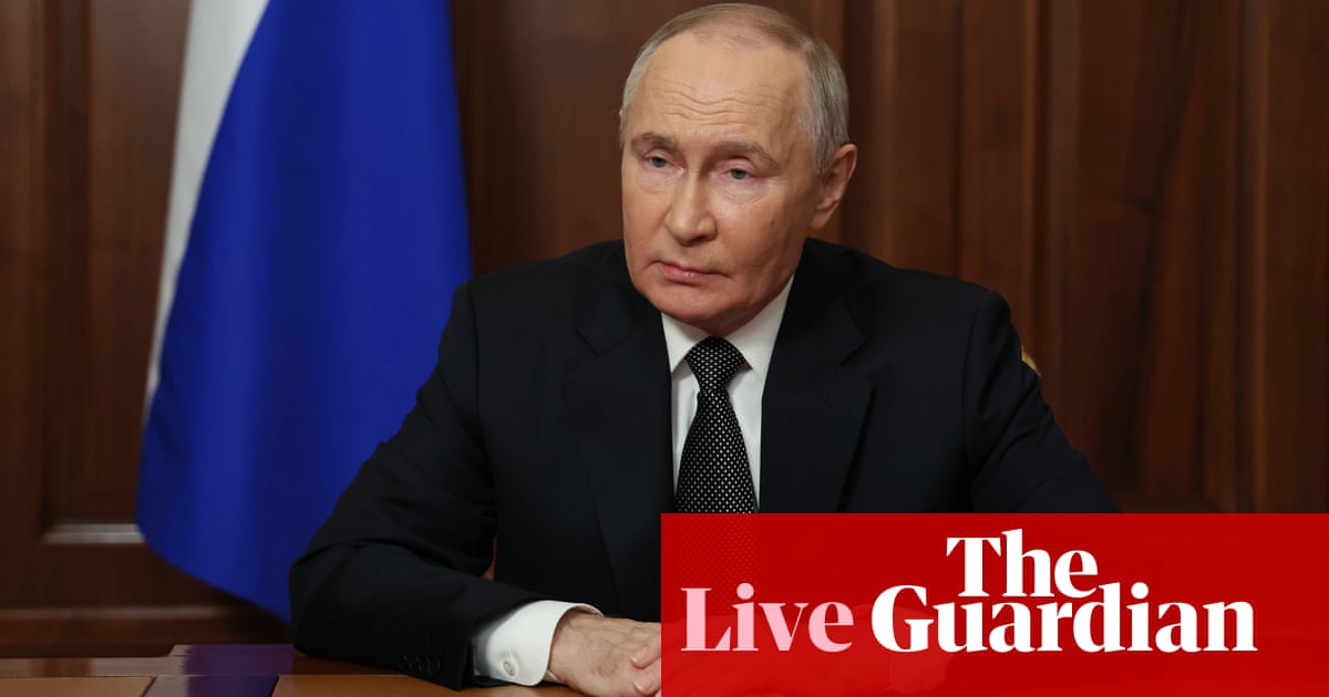 Putin issues warning to west after saying Russia fired experimental ballistic missile in Ukraine – live updates