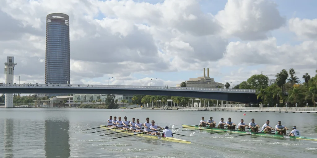 Regata Sevilla - Betis 2024: horario, dónde ver y recorrido de la competición de remo