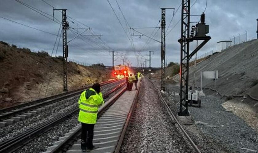 Retrasada la reapertura del AVE Madrid-Valencia a causa de la nueva DANA