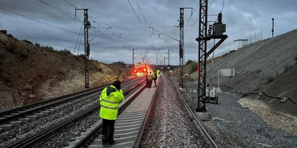 Retrasada la reapertura del AVE Madrid-Valencia a causa de la nueva DANA