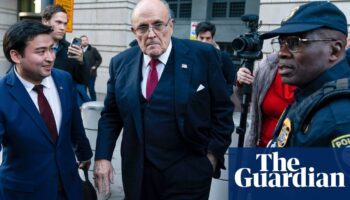 Rudy Giuliani to appear in court after missing deadline to surrender assets