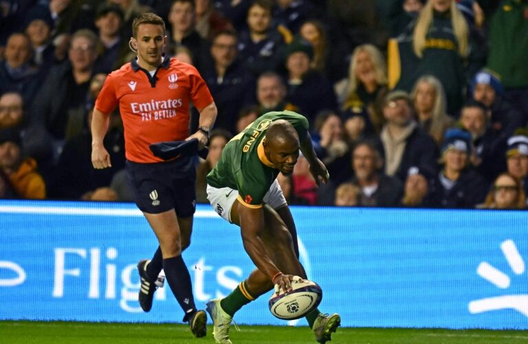 Rugby: L'Afrique du Sud fait plier l'Ecosse, battue 32 à 15