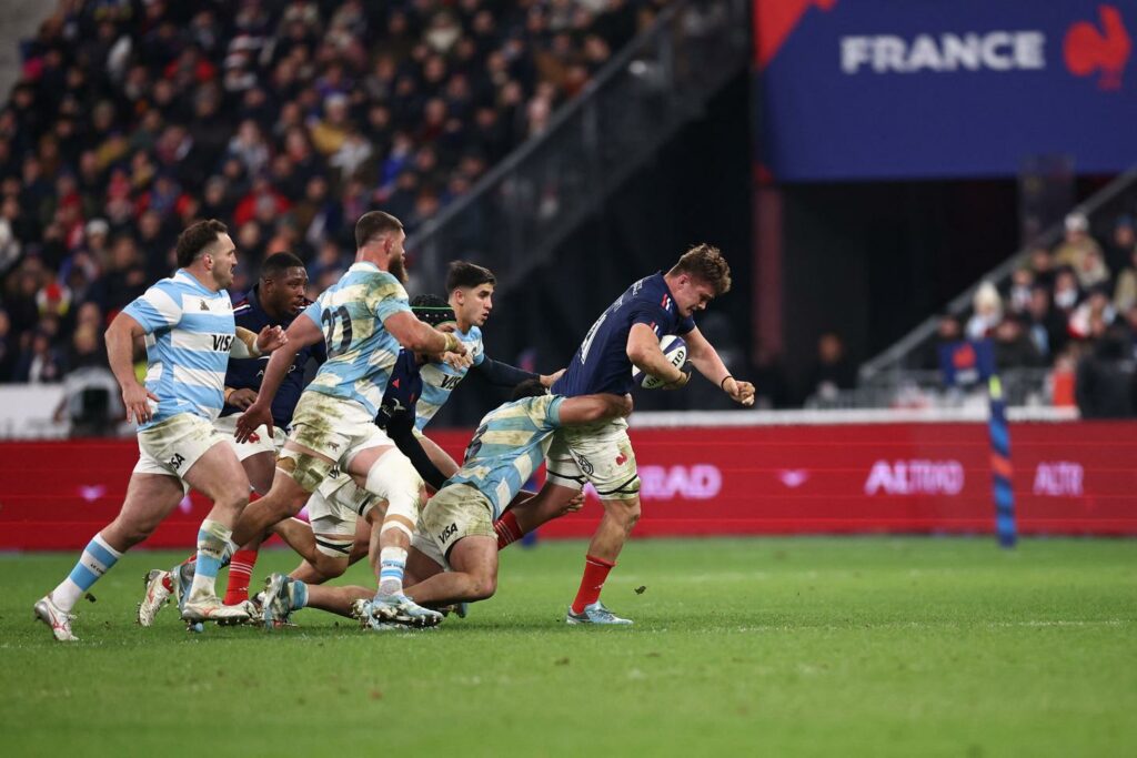 Rugby : le résumé d’un duel tenace remporté par le XV de France face à l’Argentine