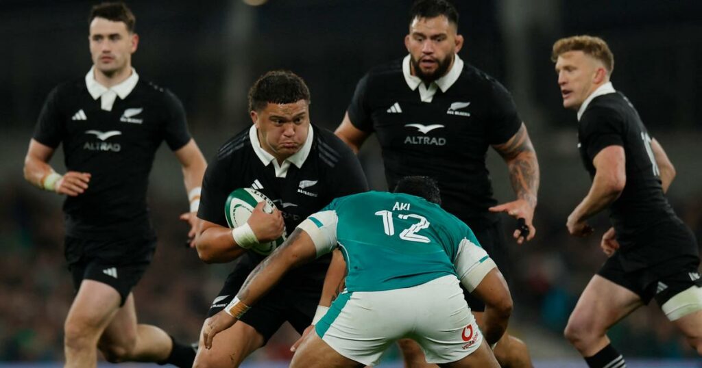 Rugby : une semaine avant d’affronter la France, les All Blacks font plier l’Irlande