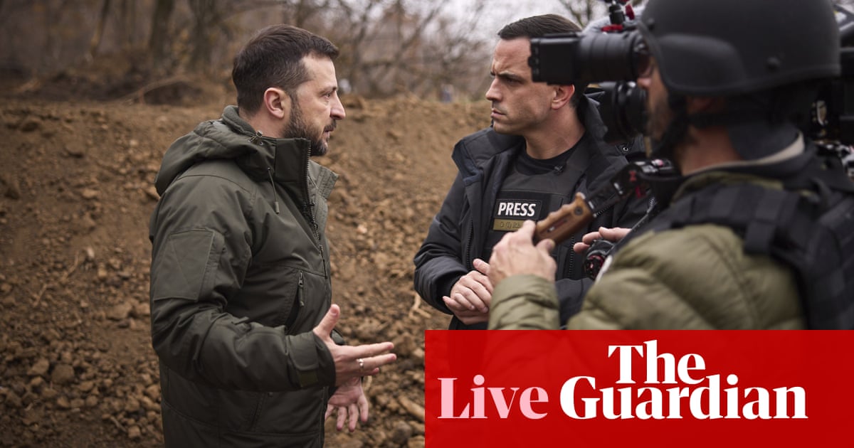 Russia-Ukraine war live: Zelenskyy suggests war could end without return of seized land