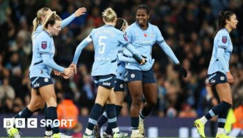 Manchester City celebrate