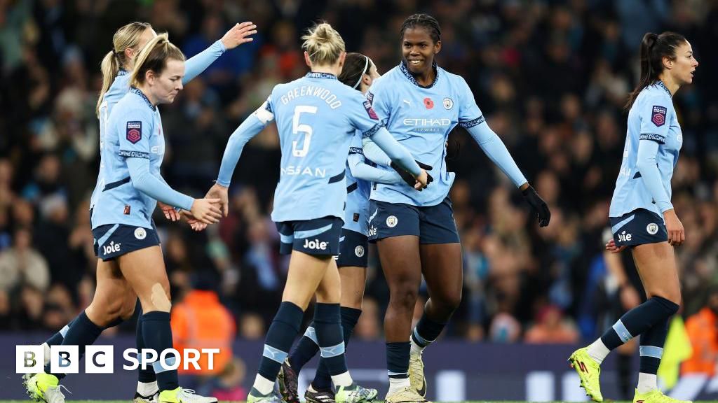 Manchester City celebrate