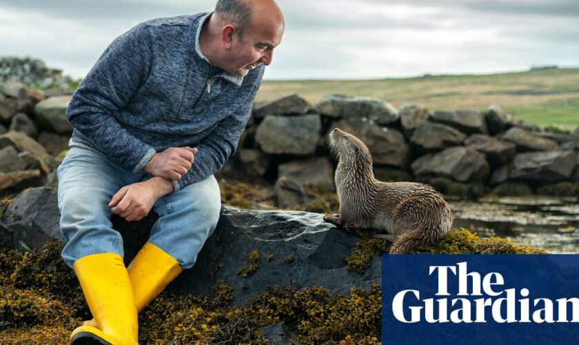 Shetland man’s bond with otter becomes subject of award-winning film