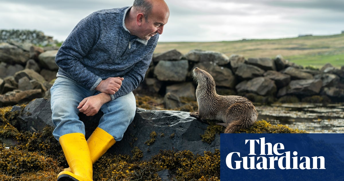 Shetland man’s bond with otter becomes subject of award-winning film