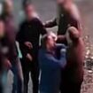 Shocking moment thug, 41, knocks reveller unconscious with a single punch just weeks before launching a similar attack that killed a man