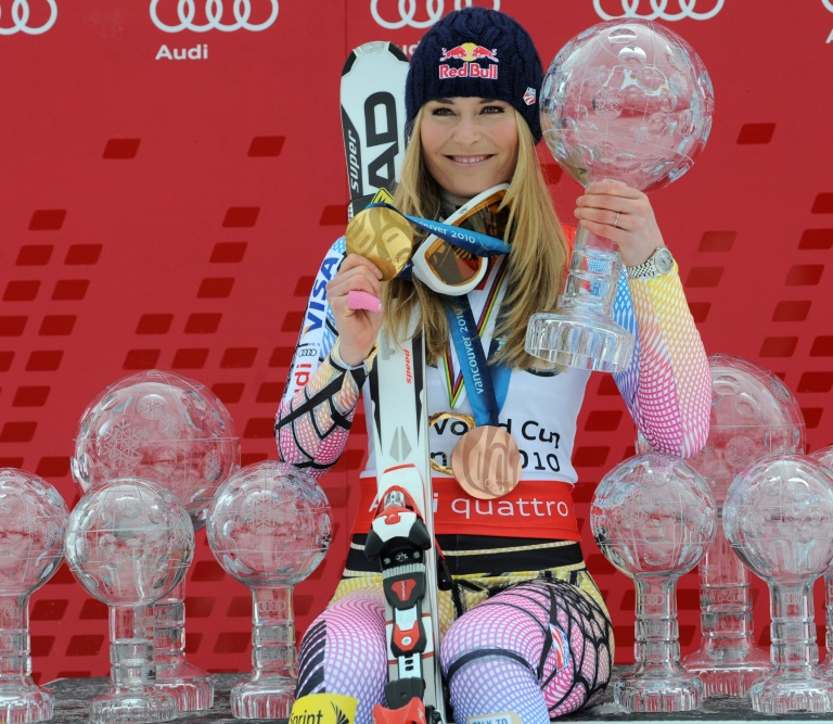 Ski: Lindsey Vonn vise un retour à Saint-Moritz en décembre